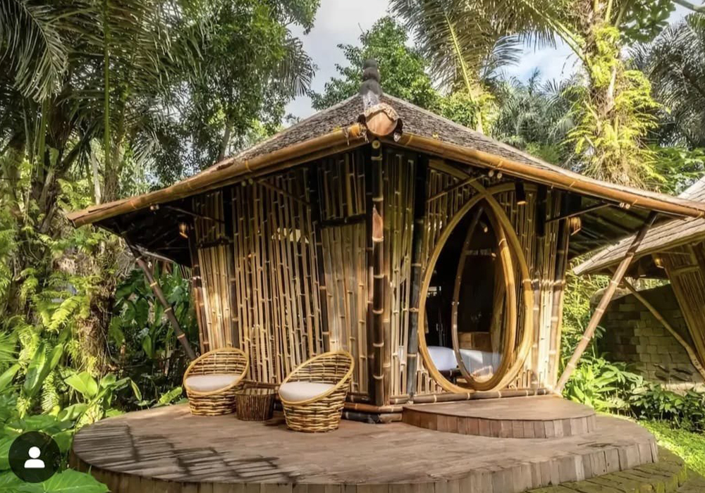 Bamboo Hut in Delhi